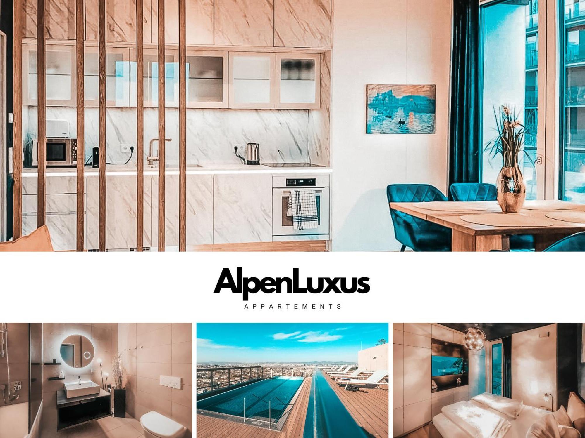 Kaiser Lodge - Rooftop Pool & Underground Car Park By Alpenluxus Appartements Wien Eksteriør bilde